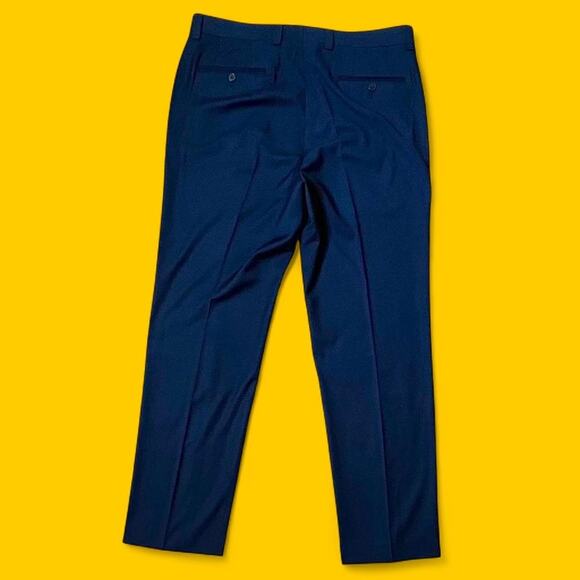 Calvin Klein Men’s Navy Dress Pants 34x34 | Slim Fit | Stretch Blend - Picture 6 of 6